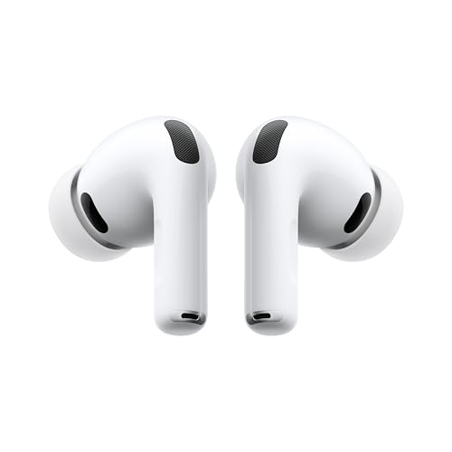Apple AirPods Pro 3 Wireless Earbuds, Active Noise Cancellation, Live Translation, Heart Rate Sensing, Hearing Aid Feature, Bluetooth Headphones, Spatial Audio, High-Fidelity Sound, USB-C Charging
