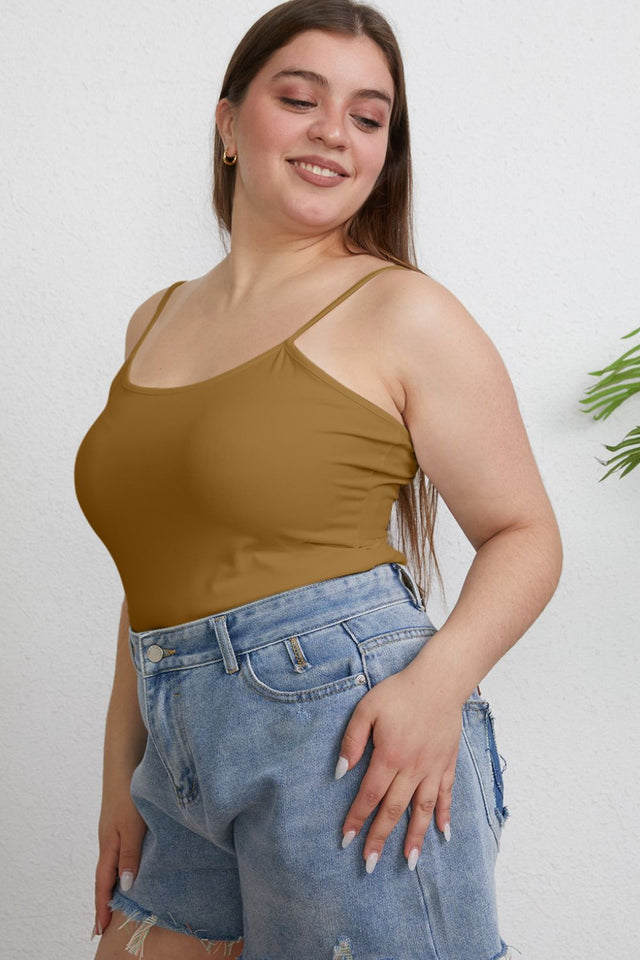 Basic Bae Full Size Round Neck Slim Cami