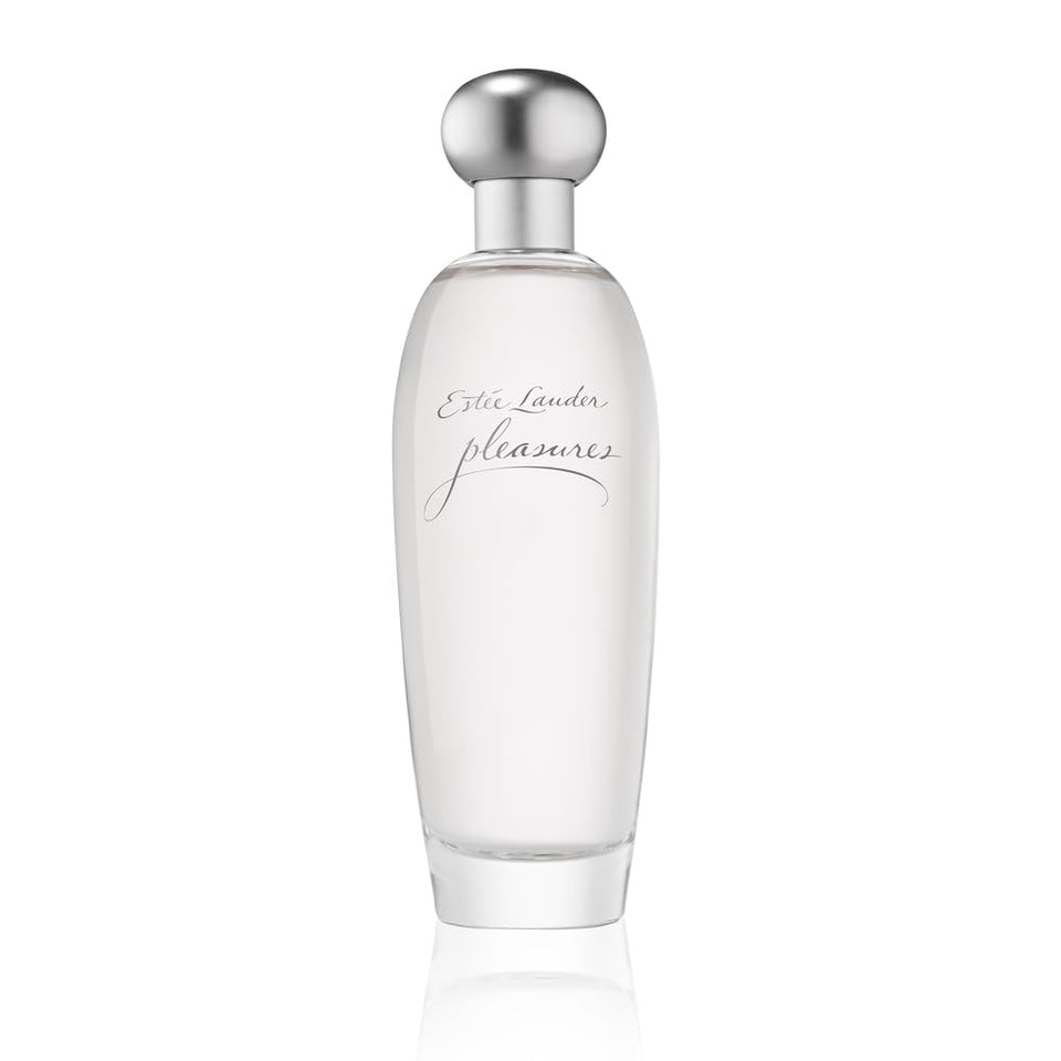 Estée Lauder Pleasures Eau de Parfum Spray with Notes of Lilies, White Peonies & Jasmine | Perfumes for Women, 3.4 Fl Oz