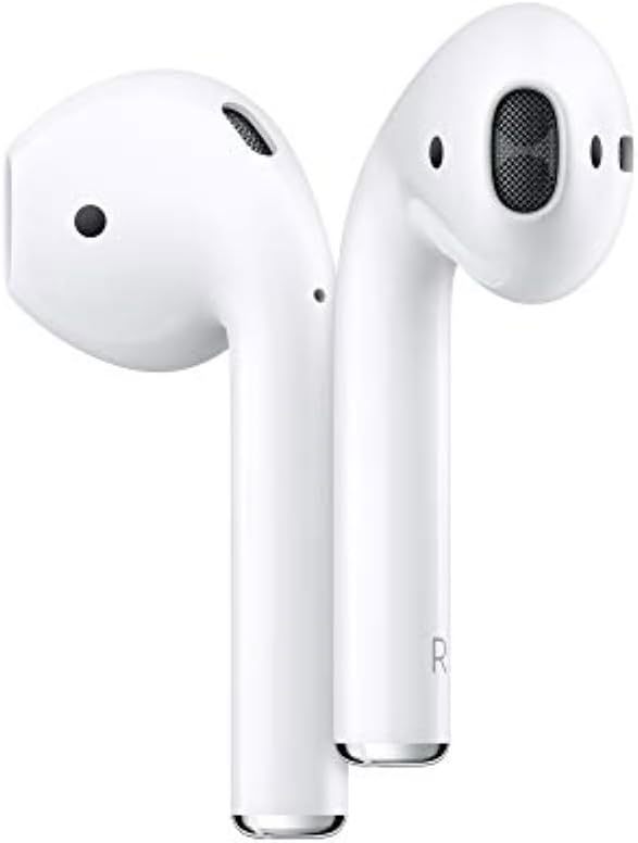 Apple AirPods Wireless Ear Buds, Bluetooth Headphones with Lightning Charging Case Included, Over 24 Hours of Battery Life, Effortless Setup for iPhone