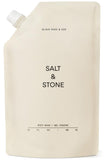 Salt & Stone Body Wash with Antioxidants for Deep Moisture | For Women & Men, Sulfate, Paraben, & Dye Free, Leaving Skin Soft and Hydrated | Bergamot & Hinoki 15.2 fl oz