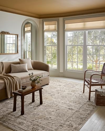 Loloi Magnolia Home by Joanna Gaines Pace Collection PAC-01 Natural/Stone 9'-6