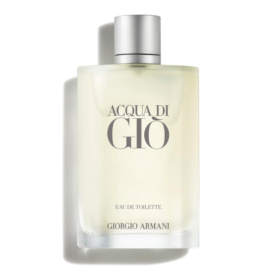 Armani beauty - Acqua di Gio - Eau de Toilette - Cologne for Men - Long Lasting Fragrance with Bergamot notes, Jasmine, White Musks, Patchouli & Cedarwood – 3.3 Fl Oz