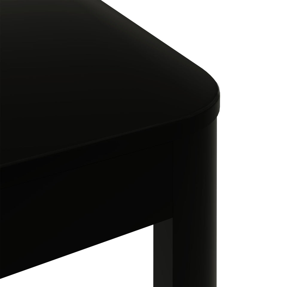 Plank+Beam Forma Coffee Table, 54 Inch Modern Coffee Table with Shelf, Contemporary Center Table with Storage Space, Rectangle Tea Table with Storage, Pecan