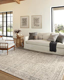 Loloi Amber Lewis Alie Collection ALE-03 Taupe/Dove 7'-10'' x 10', .13'' Pile Height, Area Rug
