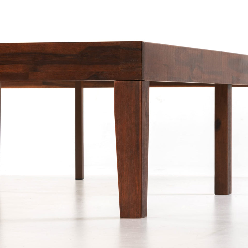 Mellow Naturalista Classic 12-Inch Solid Wood Platform Bed | Wooden Slats, No Box Spring Needed, Easy Assembly | Full, Espresso