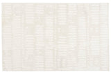 Revival Rugs Shell 5'3"x7'10" Washable Area Rug for Living Room Bedroom - 100% Recycled Oeko-TEX Certified, Medium Pile, Beige, Cream