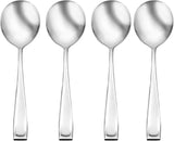 Oneida Silverware Set For 12, Moda 65-Piece Fine Flatware Set with Serving Utensils, Service For 12, 18/10 Stainless Steel, Dishwasher Safe For home, Knives Spoons and Forks Set (Silver, 65 pieces)