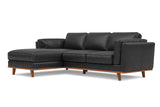 Valencia Artisan Full Leather Sofa 88” - Pure Full Italian Nappa Leather Couch, Solid Wood Accent, Ultimate Comfort, Cognac Tan