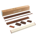 Mellow Naturalista Classic 12-Inch Solid Wood Platform Bed | Wooden Slats, No Box Spring Needed, Easy Assembly | Full, Espresso