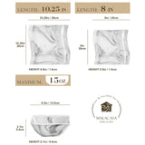 MALACASA Ivory White Dinnerware Sets, 30-Piece Porcelain Plates and Bowls Sets, Modern Dish Set for 6, Square Plates Dinnerware Set Kitchen Dishware Sets, Microwave and Dishwasher Safe, Series Flora