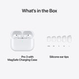 Apple AirPods Pro 3 Wireless Earbuds, Active Noise Cancellation, Live Translation, Heart Rate Sensing, Hearing Aid Feature, Bluetooth Headphones, Spatial Audio, High-Fidelity Sound, USB-C Charging