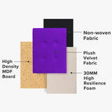 LINMAGCO Ottoman Storage Ottoman with Storage Small Foot Rest Stool Under Desk Stool Short Folding Footrest Linen Cloth Dark Gray 16X12X12IN