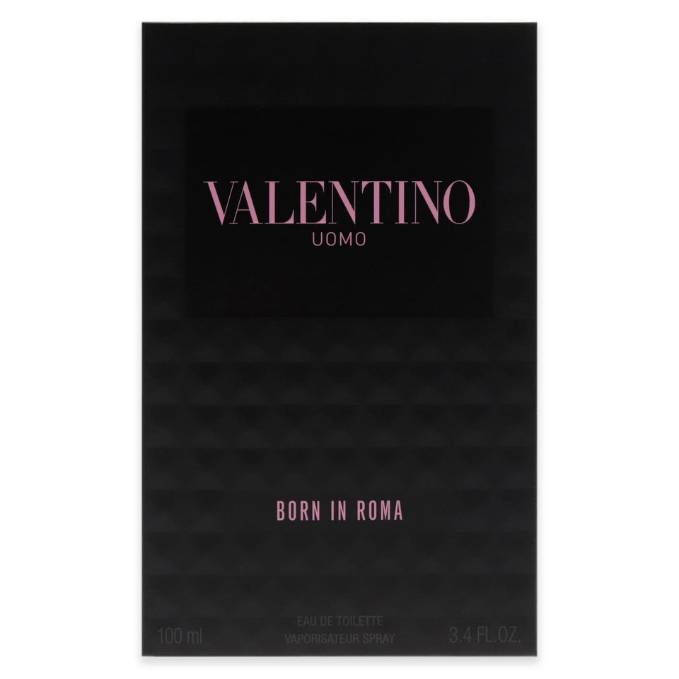 Valentino Uomo Born in Roma for Men 3.4 oz Eau de Toilette Spray