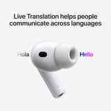 Apple AirPods Pro 3 Wireless Earbuds, Active Noise Cancellation, Live Translation, Heart Rate Sensing, Hearing Aid Feature, Bluetooth Headphones, Spatial Audio, High-Fidelity Sound, USB-C Charging