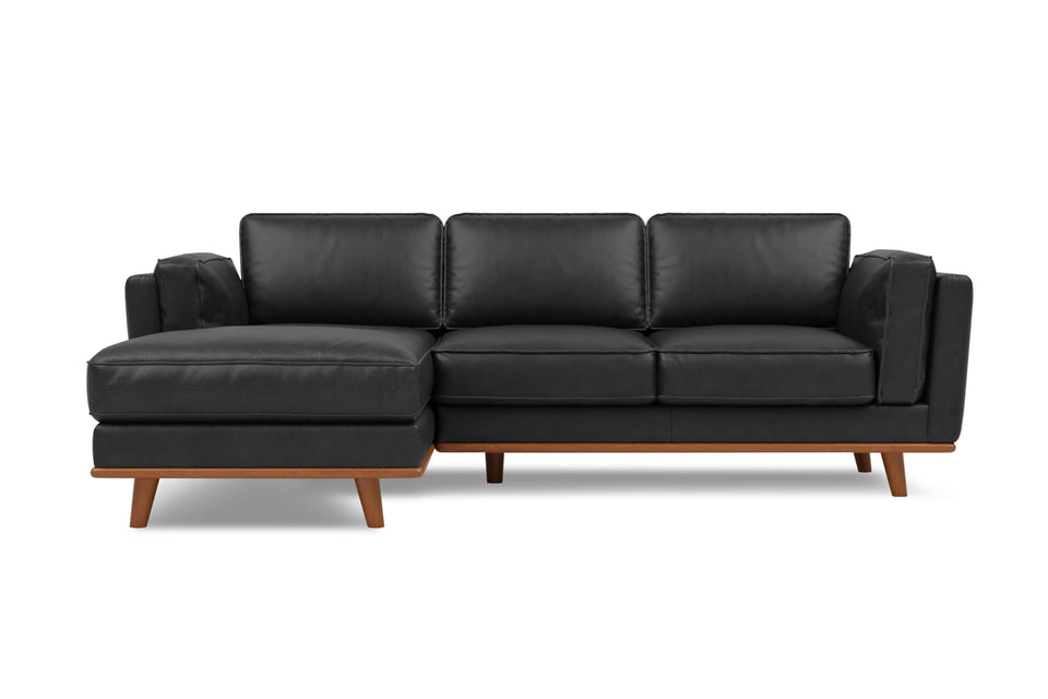 Valencia Artisan Full Leather Sofa 88” - Pure Full Italian Nappa Leather Couch, Solid Wood Accent, Ultimate Comfort, Cognac Tan