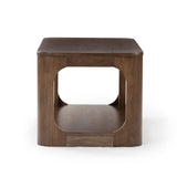 Plank+Beam Forma Coffee Table, 54 Inch Modern Coffee Table with Shelf, Contemporary Center Table with Storage Space, Rectangle Tea Table with Storage, Pecan