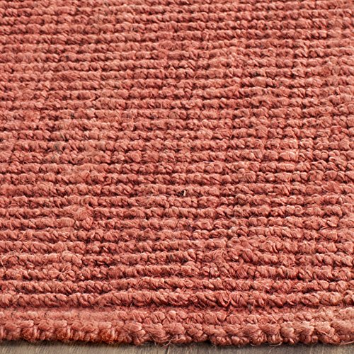 SAFAVIEH Area Rug 9x12 - Natural Fiber Collection - Large - Natural Brown, Handmade Jute, Farmhouse Style, Chunky Textured Thick Pile (NF447A)