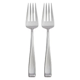 Oneida Silverware Set For 12, Moda 65-Piece Fine Flatware Set with Serving Utensils, Service For 12, 18/10 Stainless Steel, Dishwasher Safe For home, Knives Spoons and Forks Set (Silver, 65 pieces)