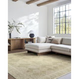 Livabliss x Galey Alix Fetscher V Vintage Damask Area Rug, 7'10" x 10' (8' x 10'), Dusy Sage