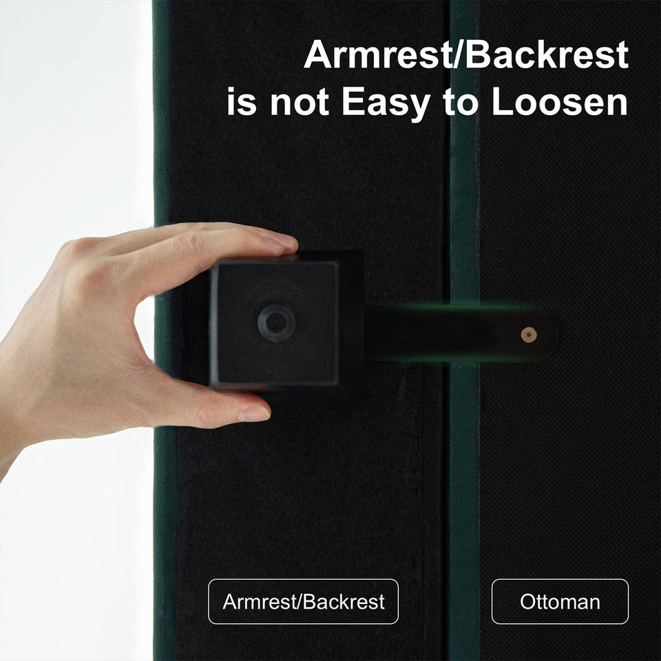 Belffin Modular Sectional Sofa with Ottomans Velvet Reversible Sleeper Chaise Bed Storage Seat Black