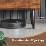 Sweetcrispy Coffee Table, Lift Top Coffee Tables for Living Room, Small Rising Wooden Dining Center Tables with Storage Shelf and Hidden Compartment, Brown