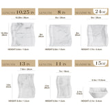 MALACASA Ivory White Dinnerware Sets, 30-Piece Porcelain Plates and Bowls Sets, Modern Dish Set for 6, Square Plates Dinnerware Set Kitchen Dishware Sets, Microwave and Dishwasher Safe, Series Flora