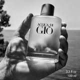 Armani beauty - Acqua di Gio - Eau de Toilette - Cologne for Men - Long Lasting Fragrance with Bergamot notes, Jasmine, White Musks, Patchouli & Cedarwood – 3.3 Fl Oz