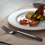 Oneida Silverware Set For 12, Moda 65-Piece Fine Flatware Set with Serving Utensils, Service For 12, 18/10 Stainless Steel, Dishwasher Safe For home, Knives Spoons and Forks Set (Silver, 65 pieces)