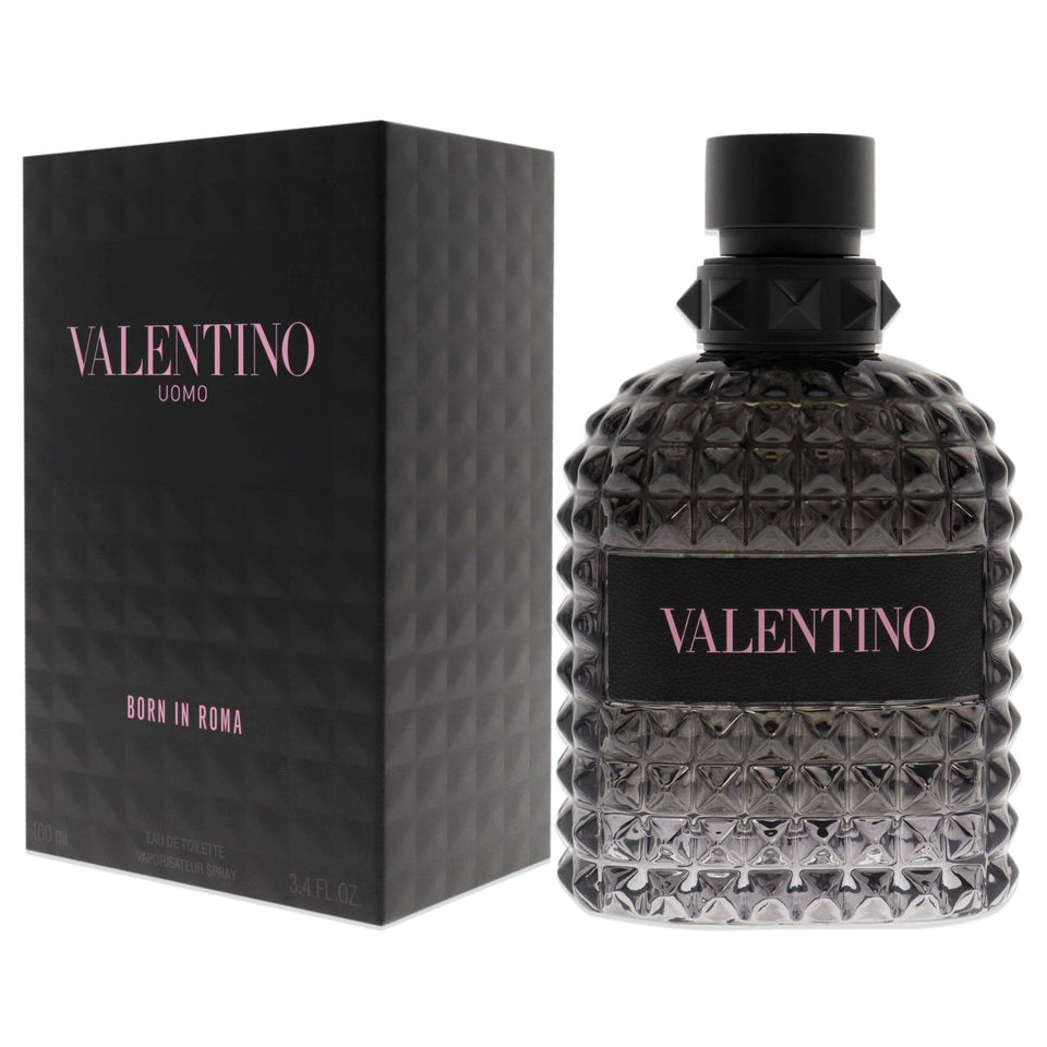 Valentino Uomo Born in Roma for Men 3.4 oz Eau de Toilette Spray