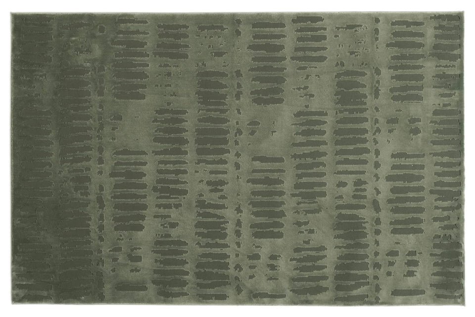 Revival Rugs Shell 5'3"x7'10" Washable Area Rug for Living Room Bedroom - 100% Recycled Oeko-TEX Certified, Medium Pile, Beige, Cream