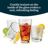 Libbey Ascent Tumbler and Rocks Drinking Glasses Set of 16, Glass Drinking Glasses with Curvature, Versatile Glassware Set for Parties and More