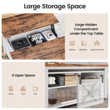 SEDETA 31.5" Lift Top Coffee Table with Storage, Square Coffee Tables for Living Room, Farmhouse Coffee Table with Large Hidden Storage Compartment and Adjustable Shelves, Black