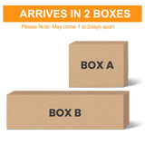 LGHM 72" Electric Fireplace with Mantel, Fireplace TV Stand for TVs Up to 80 Inch, Modern Entertainment Center with Storage, Realistic Stacked Stone Surround with Remote Control for Living Room