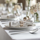 KINGSTONE Silverware Set, 60-Piece Flatware Set Cutlery Set Premium 18/10 Stainless Steel, Tableware Include Forks Knives Spoons for Home Kitchen Restaurant Wedding, Dishwasher Safe