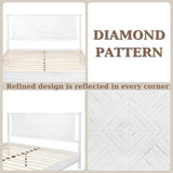 Bme Vivian 14 Inch Deluxe Bed Frame with Headboard, Rustic & Scandinavian Style with Solid Acacia Wood, No Box Spring Needed, 12 Strong Wood Slat Support, Easy Assembly, King, Rustic Golden Brown