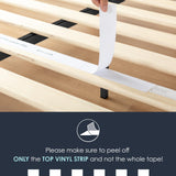 Mellow Naturalista Classic 12-Inch Solid Wood Platform Bed | Wooden Slats, No Box Spring Needed, Easy Assembly | Full, Espresso