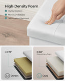 SONGMICS MAZIE Collection - 30 Inches Storage Ottoman Bench with Flipping Lid, Storage Chest Footstool, Load 660 lb, for Entryway, Living Room, Bedroom, Synthetic Leather, Black ULSF45BK