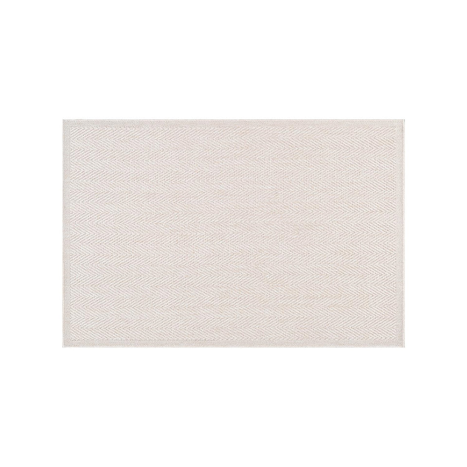 CAMILSON Easy Jute Rug 10x14, Indoor Outdoor Natural Color Fiber Area Rugs for Living Room Patio and Kitchen Rug, Sisal Boho Woven Design, Easy-Cleaning, Washable Outside Carpet Alfombras (10 x 14)