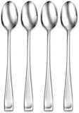 Oneida Silverware Set For 12, Moda 65-Piece Fine Flatware Set with Serving Utensils, Service For 12, 18/10 Stainless Steel, Dishwasher Safe For home, Knives Spoons and Forks Set (Silver, 65 pieces)