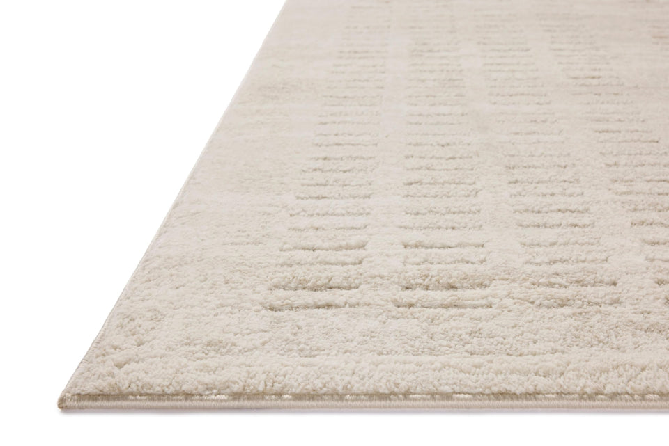 Loloi Amber Lewis Monty Collection MOT-01 Ivory/Taupe 9'-2" x 13', .50" Pile Height, Area Rug