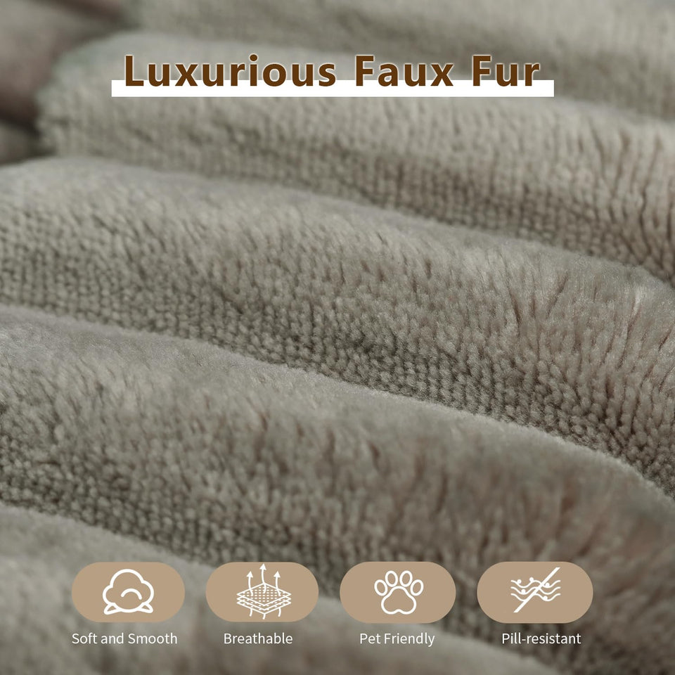 135.4" Cloud Modular Sectional Couch with 1 Ottoman,Modern Minimalist Upholstered Couches, Comfort U Shaped Sofa for Living Room,Deep Seat Corner Couch，No Assembly Required (Black,Left Facing Chaise)