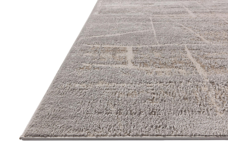 Loloi Amber Lewis Monty Collection MOT-01 Ivory/Taupe 9'-2" x 13', .50" Pile Height, Area Rug