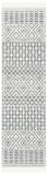 SAFAVIEH Area Rug 8x10 - Natura Collection - Large - Ivory, Handmade Wool, Moroccan Boho Fringe Design, Ideal for Living Room, Bedroom, Dining Space (NAT852B)