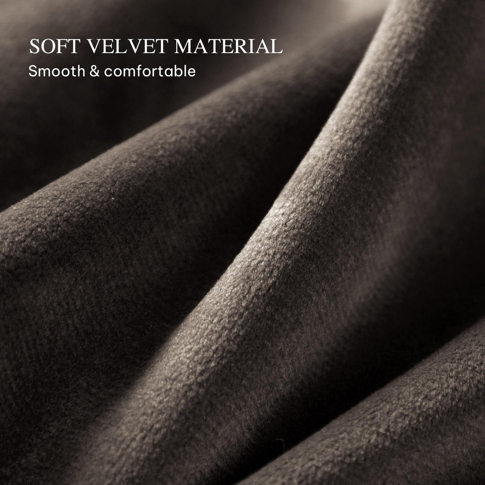 YITAHOME King Size Bed Frame with 3 Storage Drawers and RGB LED Lights, Velvet Upholstered Bed with Charging Station and Storage Headboard, No Box Spring Needed, Easy Assembly, Noise-Free, Grey