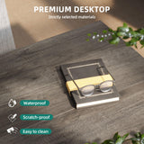 YITAHOME Coffee Table Farmhouse Coffee Table with Storage Rustic Wood Cocktail Table, Square Coffee Tables for Living Meeting Room with Half Open Storage Compartment, Grey Wash