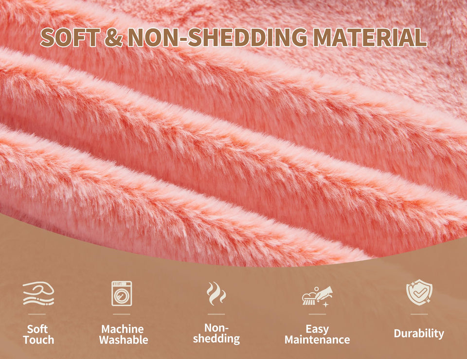 Round Ottoman Foot Rest for Couch 20"x15" Foot Stool Ottoman Pouf with Foam Chunk Filling Small Ottomans Foot Stools Poufs for Living Room Dark Grey Poof Hassocks and Ottomans Soft Foot Rest for Chair