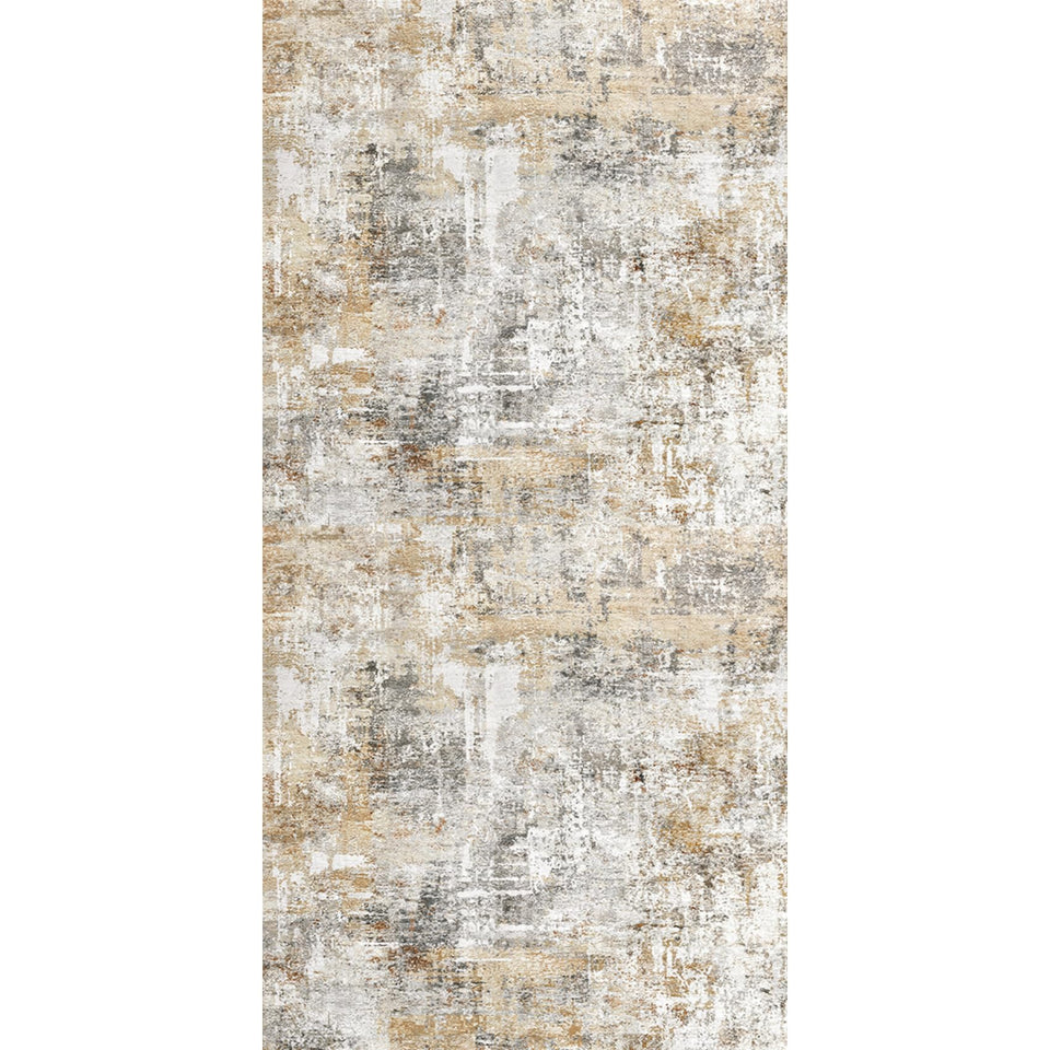 12x15 Area Rug for Living Room – Large Modern Neutral Abstract Thin Washable Carpet, Soft Low Pile Non-Slip Stain-Resistant for Bedroom Dining Room Home Office (Beige Grey)