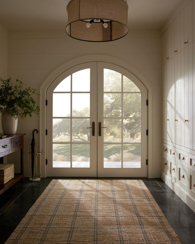 Loloi Chris Loves Julia Judy Collection JUD-07 Natural/Ivory 7'-9" x 9'-9" Area Rug