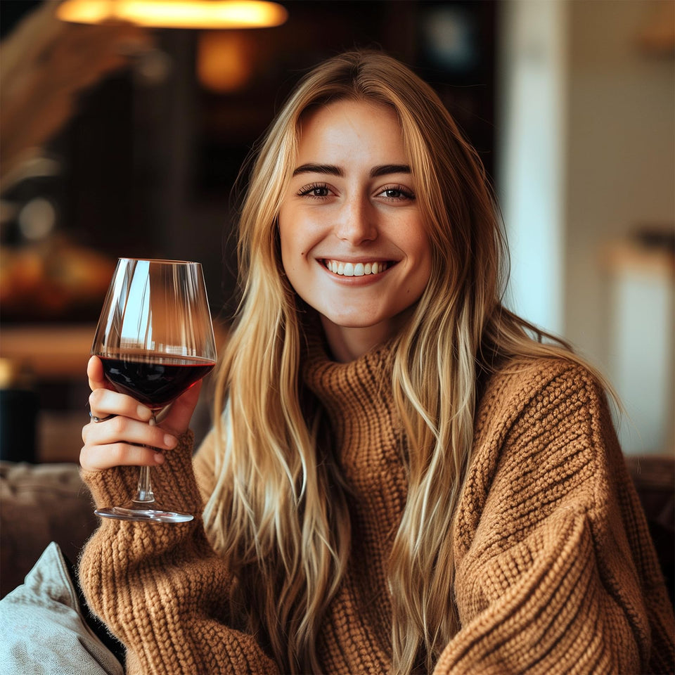 Hlukana Unbreakable Wine Glasses Set of 6, 16 oz Plastic Wine Glasses with Stem, BPA Free, Reusable Wine Glass for Poolside, Outdoors Camping Picnic Restaurants Home Bar Christmas Unique Gift